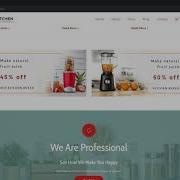 Kitchen Appliances WordPress Theme