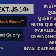 Создание приложений Next Js 14 с помощью Tanstack Query V5 Учебное пособие по React Query