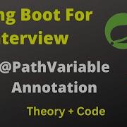Pathvariable Annotation In Spring Boot SpringBoot Interview Series Theory Code 5