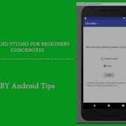 Android Studio For Begginers Simple CheckBox App