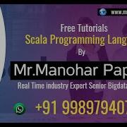 Scala For Apache Spark Session21 Scala OOP Constructors Part2 Manohar Papasani