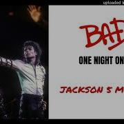 10 JACKSON 5 MEDLEY BAD ONE NIGHT ONLY 1988 FANMADE