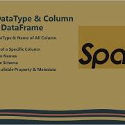 Apache Spark DataFrames Columns