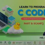 Part 2 C Programming Scanf Function
