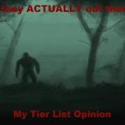 How Likely Are Cryptids To Be Real My Opinion Tier List
