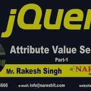 JQuery Attribute Value Selectors Part 1 JQuery Tutorial Naresh IT