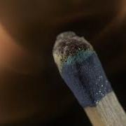 Lighting A Match In Slow Motion Close Up