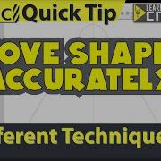 Move Shapes To Exact Locations W Guidelines Or Move Tool Vectric VCarve Aspire Cut2D Quick Tip