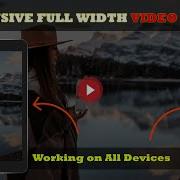 How To Make Responsive Full Width Video Player Using HTML CSS And JS CSS Pulse Effects Js Player