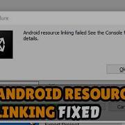 Android Resource Linking Failed Unity Error Unexpected Element Queries Found In Manifest