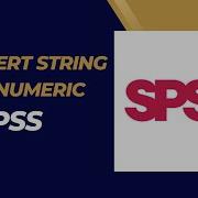 How To Convert String Into Numeric In SPSS Statistics Spss Data Numbers
