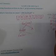 GATE CSE 2015 SET 2 Q C PROGRAMMING Data Structure GATE Insights Version CSE