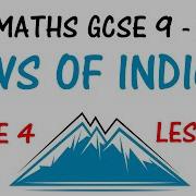 LAWS OF INDICES Lesson 1 Maths GCSE 9 1 Revision Grade 4 Higher Foundation