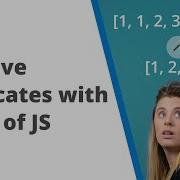 Remove Duplicate Items In An Array With One Line Of Javascript