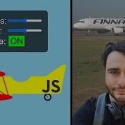 Procedural Drawing And Animation With JavaScript Coding On A Flight