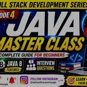 Full Stack Development Series Ep 4 Java Master Class OOPs Java 8 Features Interview Questions