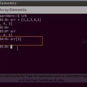 Access Elements From Array In Ruby