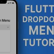 Flutter Dropdown Menu Tutorial Step By Step Full Flutter Tutorial