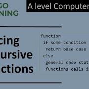 Tracing Recursive Functions