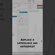 Tableau Replace A Datasource References