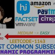 Longest Common Subsequence Recursion Memo Optimal Leetcode 1143