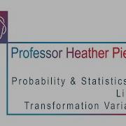 Linear Transformation Variance