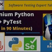 Selenium Python Pytest Learn In 90 Minutes By Rahul Rathore