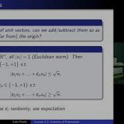 Probabilistic Methods 2 2 Linearity Of Expectation