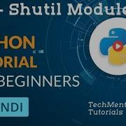 70 Shutil Module In Python Python Tutorial In Hindi Python Tutorial In Hindi