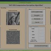 MATLAB Code Of Image Compression And Encryption Using DCT And DES Respectively