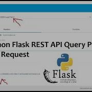 Python Flask REST API Query Parameter GET Request