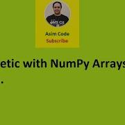 NumPy Arrays Arithmetic In Python