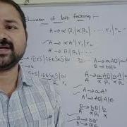 Elimination Of Left Factoring Removal Of Ambiguity In Grammar CFG TOC Compiler Design