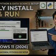 Как установить Anaconda на Windows 11 2026 Полное руководство по настройке Python Jupyter No