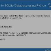 41 SQLite Database Tutorials Python Database Tutorials For Beginners In Hindi Digitalfeatures