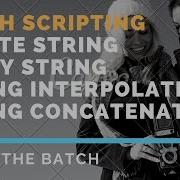 BATCH SCRIPTING STRINGS IN BATCH SCRIPT Batch Scripting Part 10 STRINGS