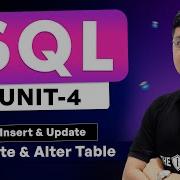 SQL Unit 4 Insert Update Delete Alter Table Explained With Examples