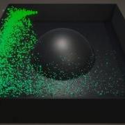 Unity Screen Space Collision GPU Particles Demo