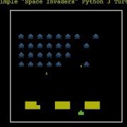Space Invaders Type Game With Python 3 And Turtle
