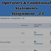 Operators Conditional Statements Assignment 2A Answers Python NxtWave CCBP 4 0