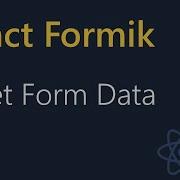 React Formik Tutorial 30 Reset Form Data