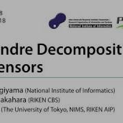 Legendre Decomposition For Tensors