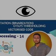 Otsu S Thresholding Vectorised Code Format Digital Image Processing 14 MATLAB