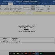 Автозаполнение документа Word данными из Excel