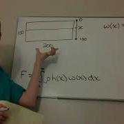 Calculus 2 Fluid Pressure And Force
