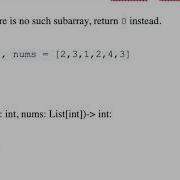 Minimum Size Subarray Sum LeetCode Python