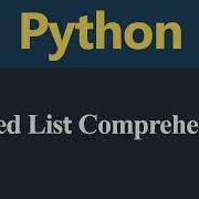 Nested List Comprehension In Python Hindi