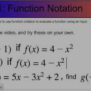 9 2 1 1 Function Notation