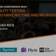 Bekah Rice DIY Usability Testing When You Have No Time And No Budget Carolina Code Conf 2024