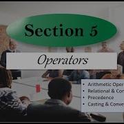 Java Tutorial Section 5 Operators